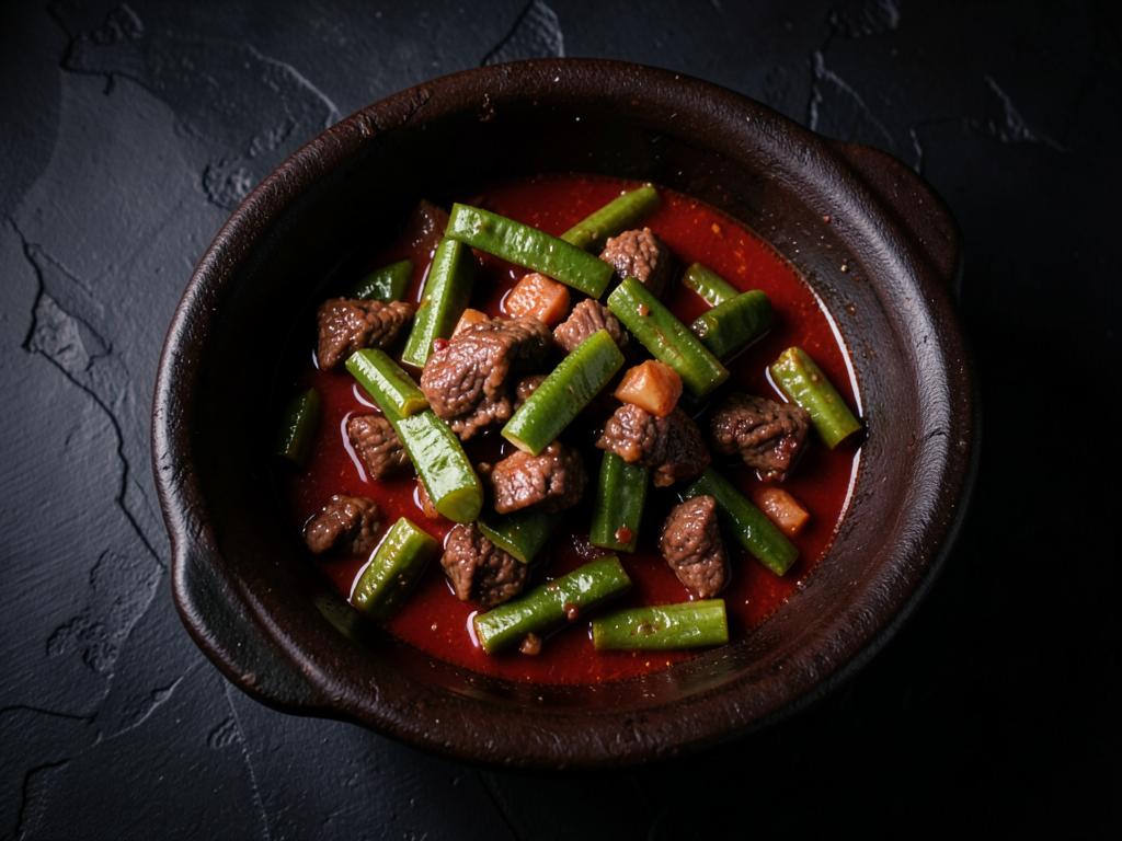 Bistec con nopales