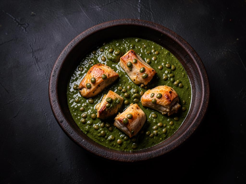 Mole verde de pollo