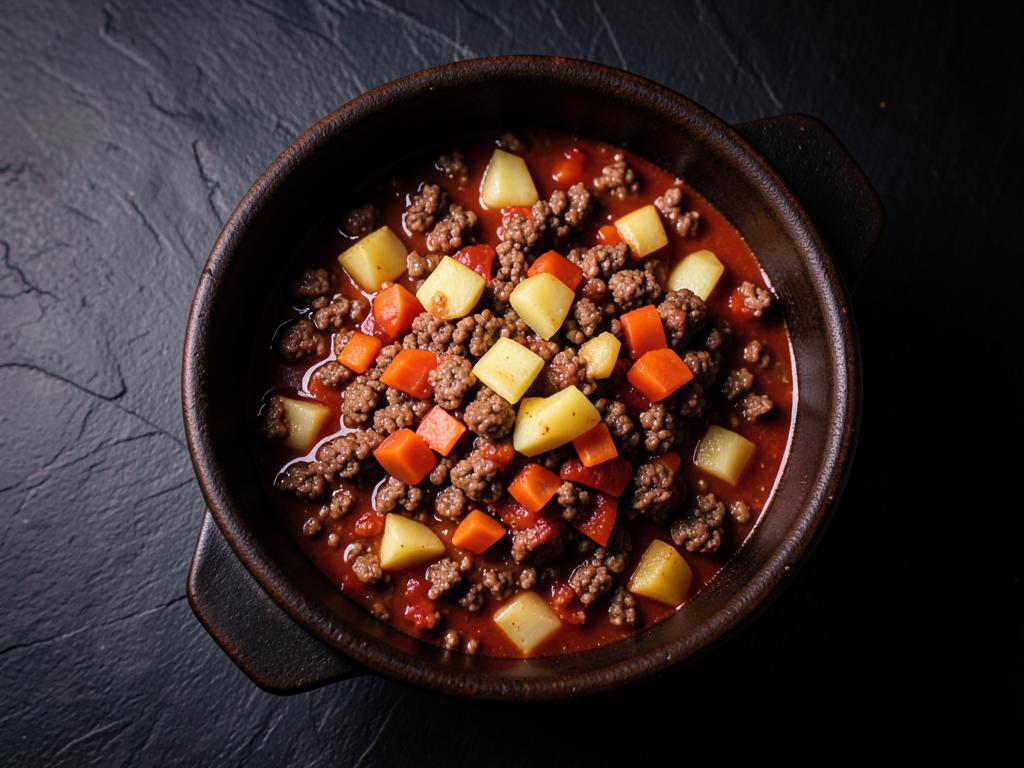 Picadillo estilo México